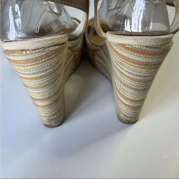 LC Lauren Conrad Dakota Natural Wedge Sandals - Image 5