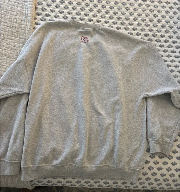 Faded moon Crewneck Gray Size L - Image 2