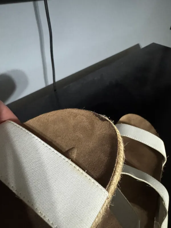 sandals White Size 10 - Image 3