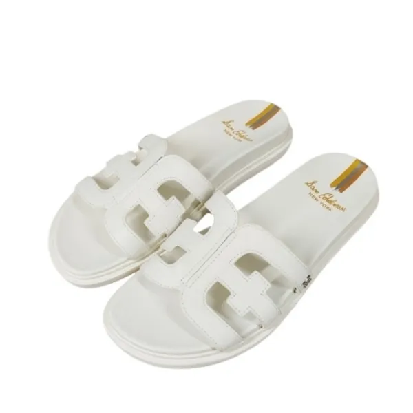 Sam Edelman Women's Slide Sandals -  White size 8.5 - Image 3