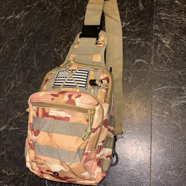 Camo tan Crossbody bag - Image 10