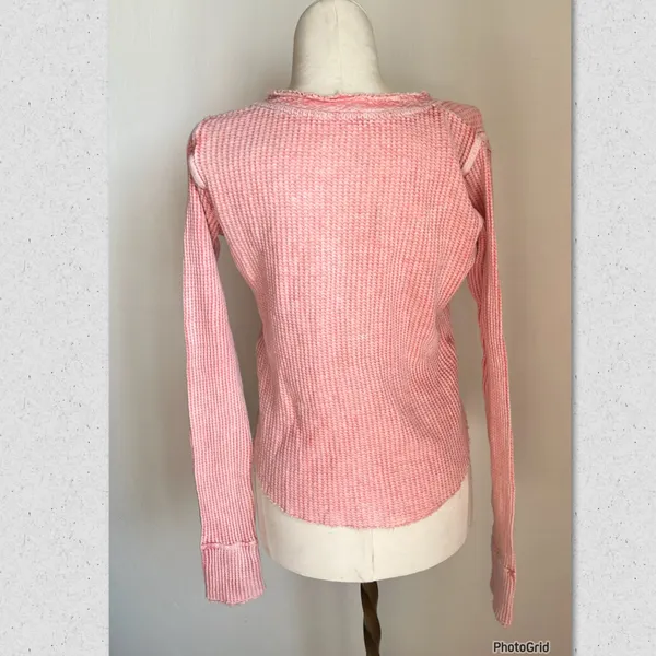 Free People FP One Colt Pink Thermal Top XS - Image 3