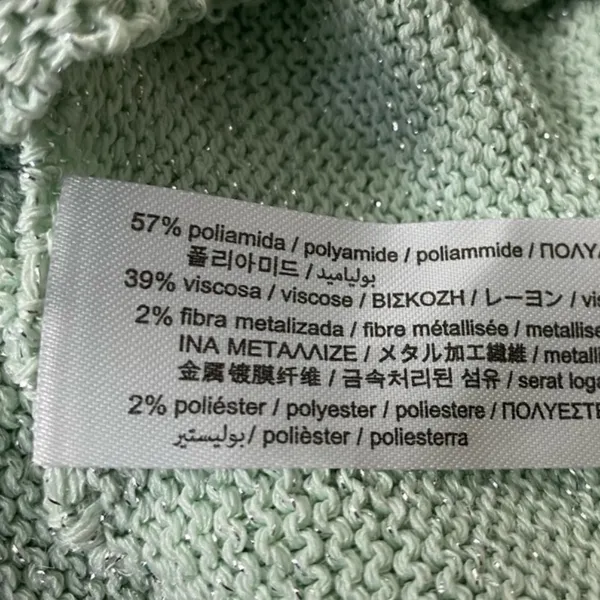 ZARA Mint knit halter top - Image 2