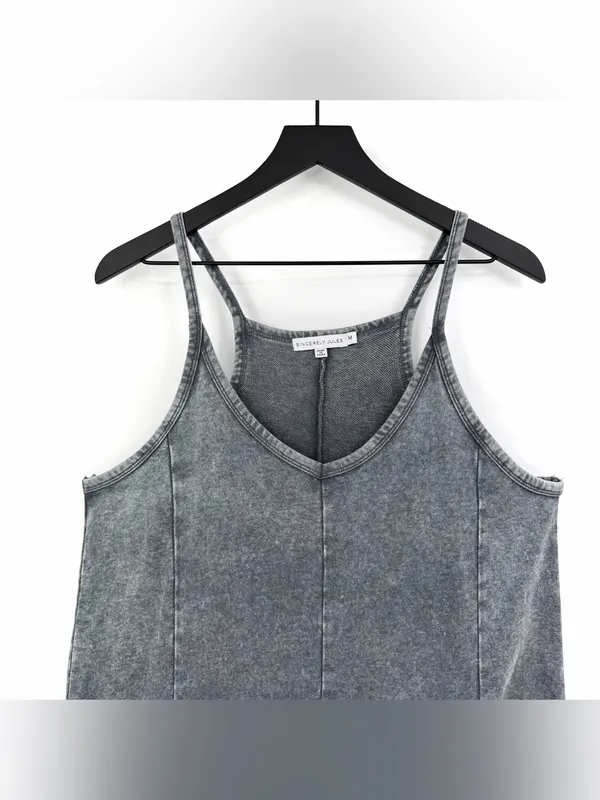 SINCERELY JULES Sweat Romper Washed Grey M - Image 2