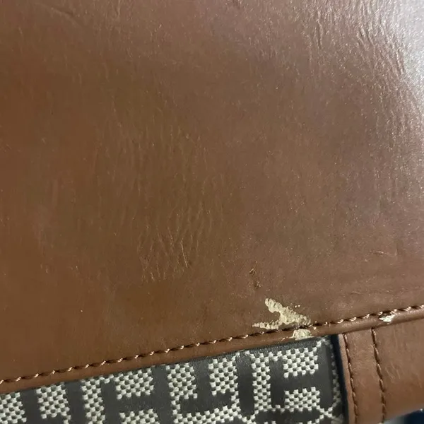 Tommy Hilfiger Monogram Jaden Tote Bag Canvas Faux Leather Classic - Image 3