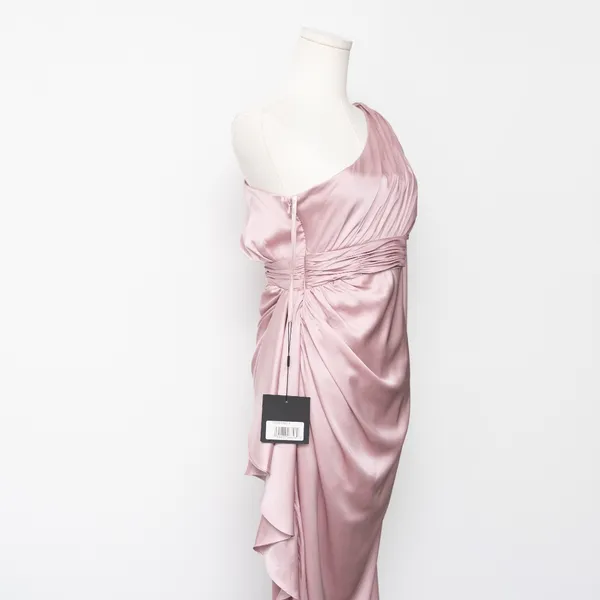 IEENA for Mac Duggal - One-Shoulder Satin Gown‎ - Image 7