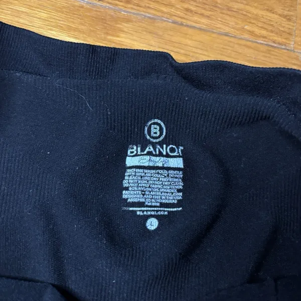 Blanqi Maternity Compression Shorts Women's L Black Pregnancy Support - Image 3