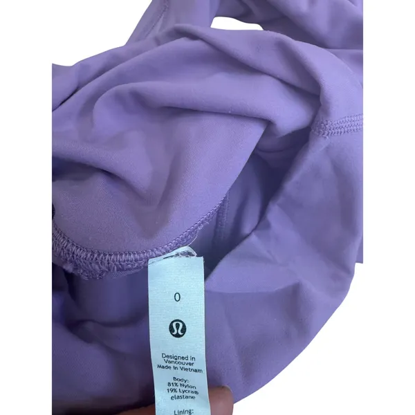 Lululemon Align High Rise Pant 25 Wisteria Purple Size 0‎ Nulu Yoga Leggings - Image 4
