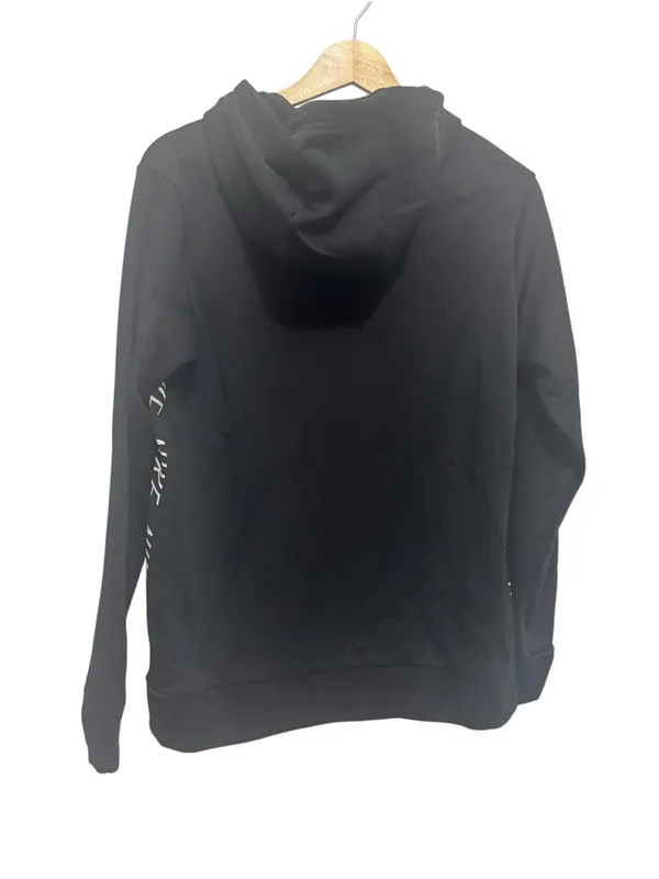 Nike Black Women's Hooded Pullover with Side Logo Tape - Image 3