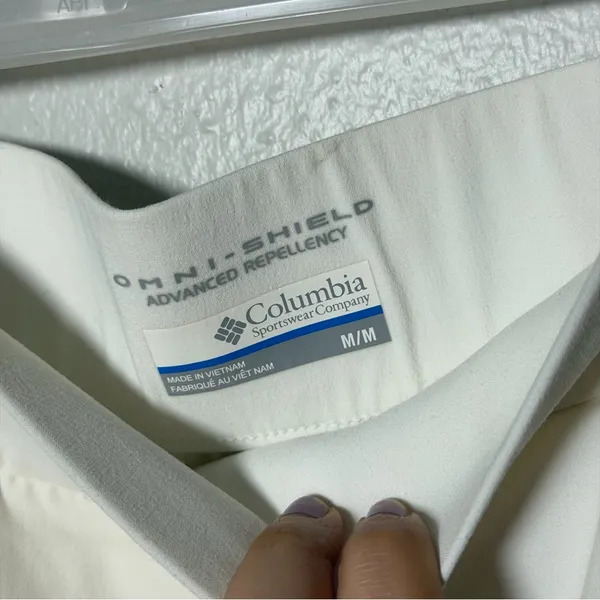 Columbia Women Omni-Shield Advanced Repellency Training White Skort size M‎ - Image 4