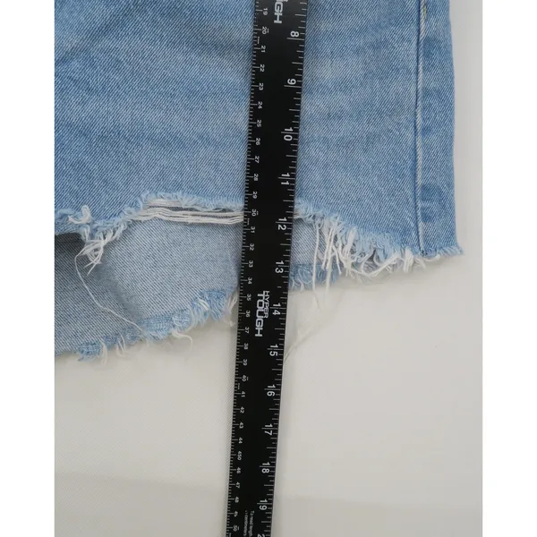 Levis Premium 501 Cut Off Denim Shorts Light Wash‎ Blue W33 56327-0086 - Image 8