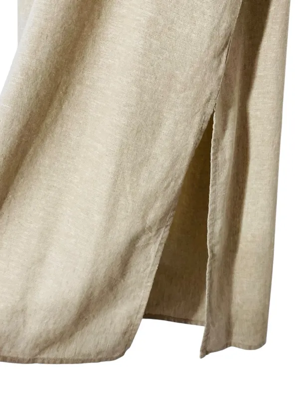 OLD NAVY Linen Blend Midi Skirt - Image 4
