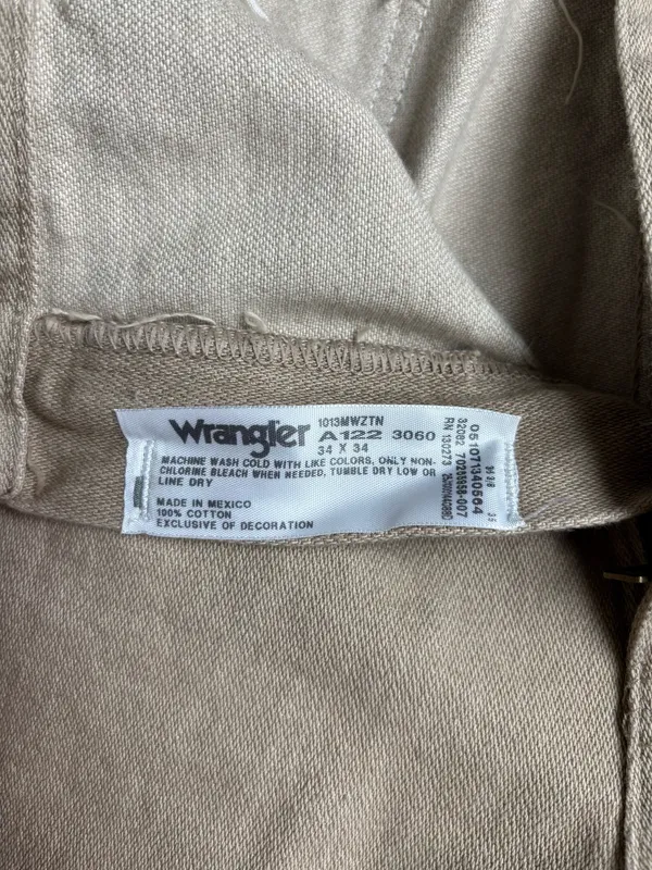Men’s Wrangler Jeans Cowboy Cut 34x34 - Image 3