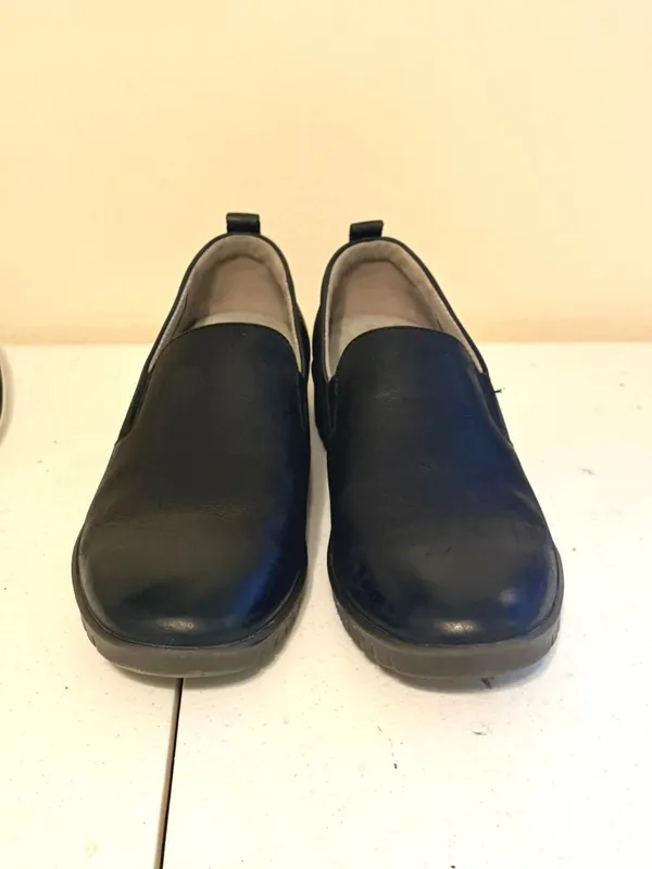 Dansko Women's Linley Black‎ Burnished Flats Slip Ons EU Size 38 US 7.5 - Image 2
