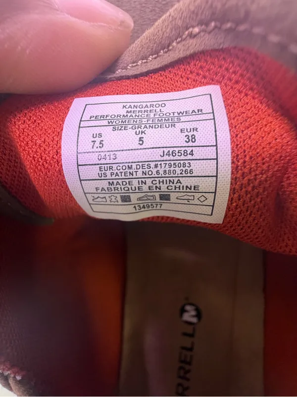 Merrell Tan Suede Slip-On Clog Sneakers - Image 10