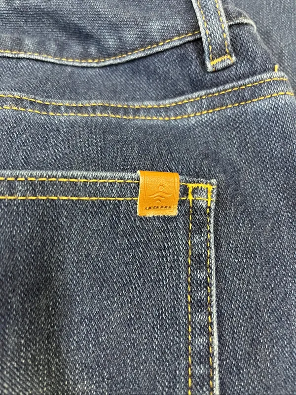 HALARA Dark Blue Stretch Jeans size Small - Image 5