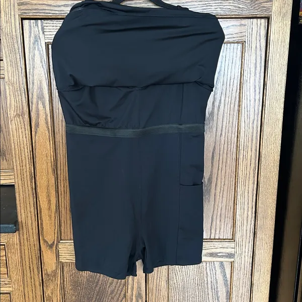 GapFit Athletic‎ Tank Dress Black Built In Shorts Large - Image 6