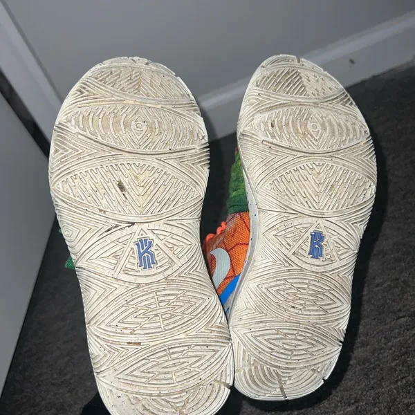 Nike Orange Kyrie 5 'Pineapple House' Sneakers Size 4 Youth / 5.5 US Women’s - Image 7