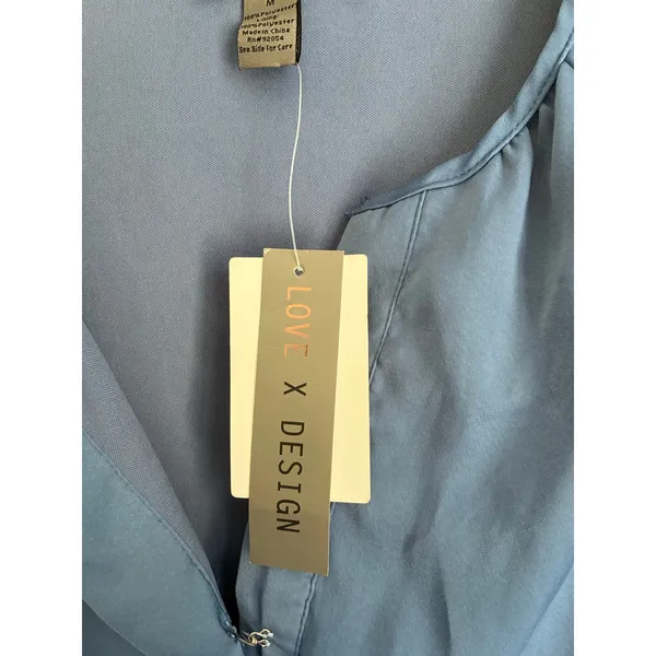 Love By Design Blue Long Dress Medium - Image 6