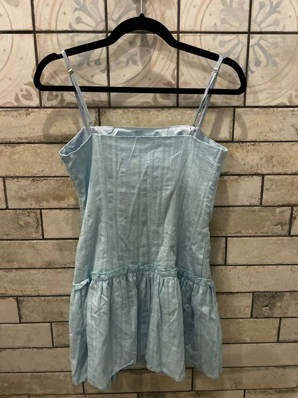 Blue Drop waist dress - Image 2