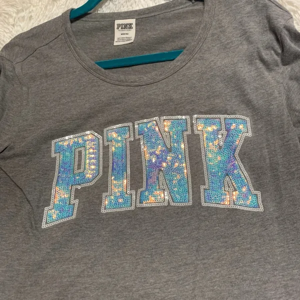 PINK Grey grey shirt - Image 2