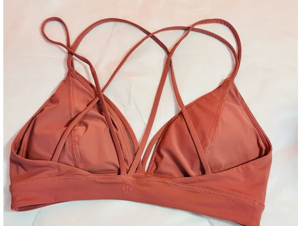 lululemon athletica Triangle Bralette in Burnt Orange - Image 2