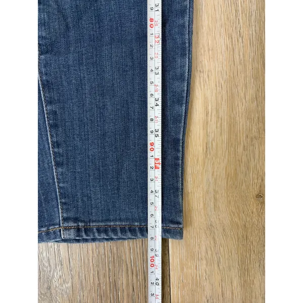 PAIGE Skinny Jeans Women’s 27 Blue Distressed Mid Rise Stretch Denim Ankle - Image 4