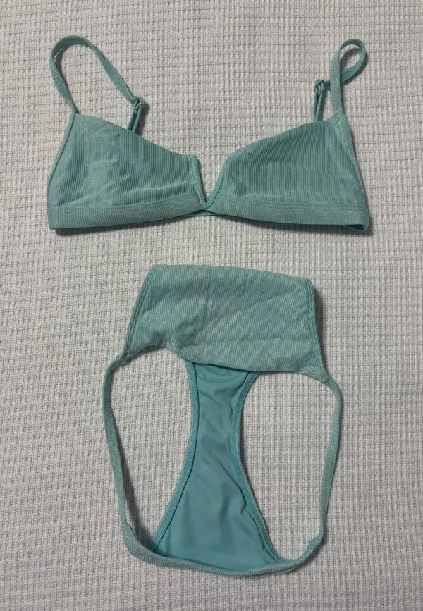 L.A. Hearts Blue Bikini Set - Image 5