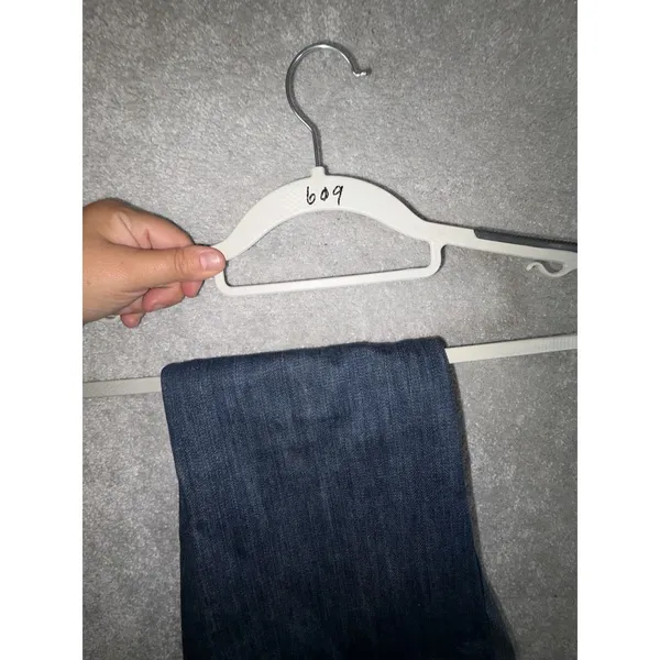 7 for all mankind women's jeans flare 28 low rise‎ - Image 9