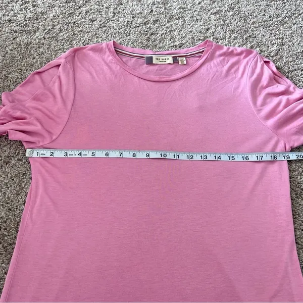 Ted Baker London Pink Open Sleeve‎ Tee - Image 11