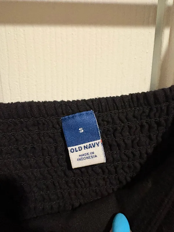 Old Navy Black linen dress - Image 2