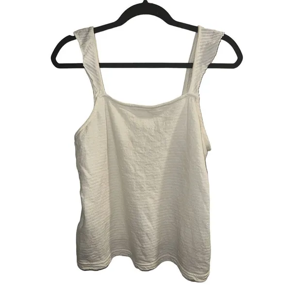 ✨Marine Layer Heidi Off White Sz Medium Tank✨ - Image 7