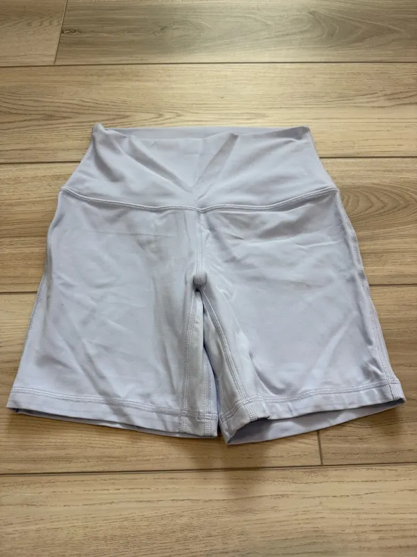 Lululemon Align High-Rise Short 6" - Blue Linen - Image 3