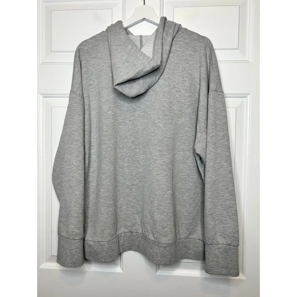 Juicy Couture Sport Hoodie XL Embossed Logo Thumbholes - Image 3