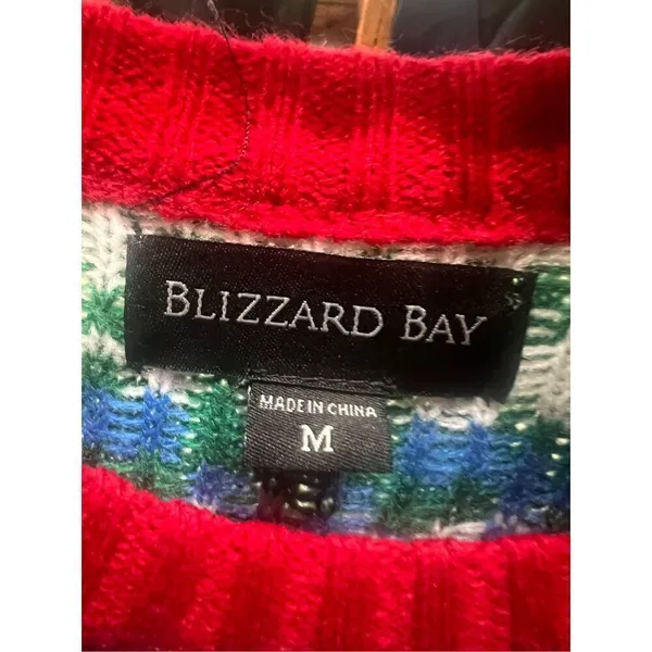 Blizzard Bay Womans reindeer Xmas Sweater Sz M - Image 6