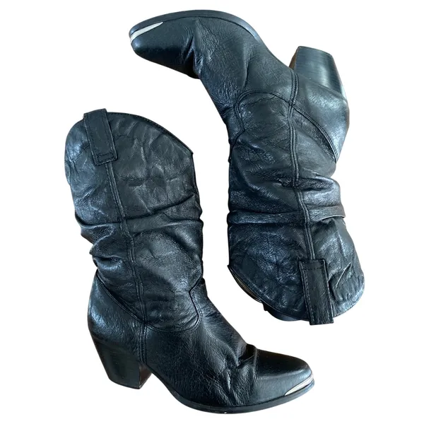 Dingo Women's Dingo Olivia Western Black Boots size 8.5 - Image 4