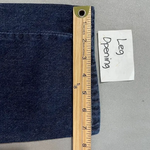 Vintage 90s Tommy Hilfiger Jeans Womens Size 8 Dark Baggy High Waist Mom 30X31 - Image 12