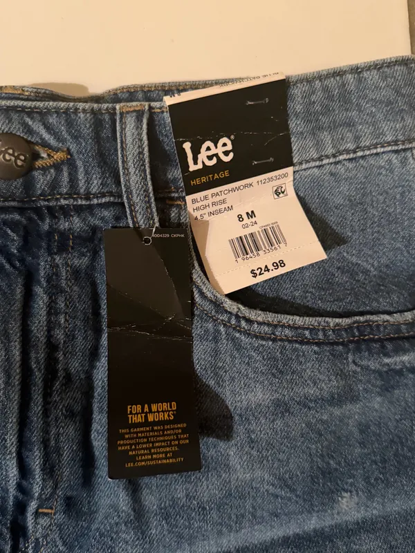 Lee Jean Shorts Denim - Image 2