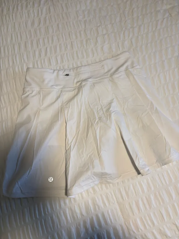 White Lululemon Skirt Tennis - Image 3