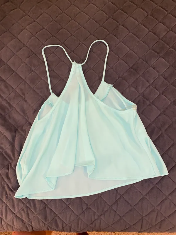 Teal Sheer Tank - Image 3