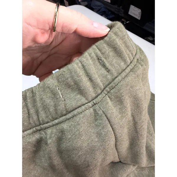 Free People Movement High Rise Joggers Size S Work It Out Army Olive Green - Image 13