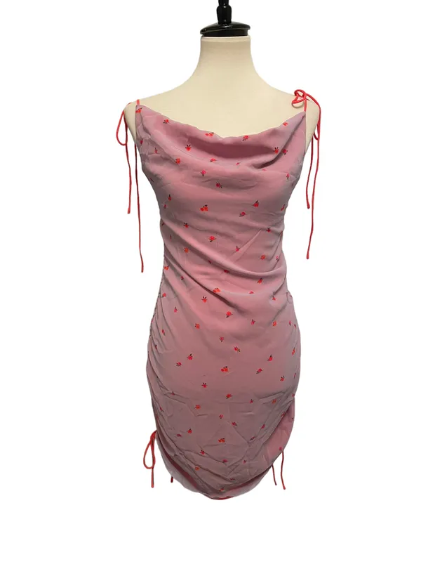 White Fox More Than A Feeling Lilac Rose Pink Mini Dress - Image 4