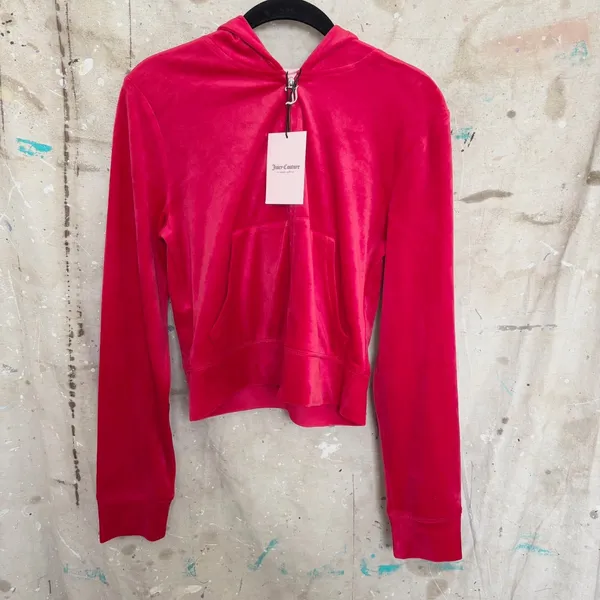 Juicy Couture Velour Flash Red Tracksuit - Image 4