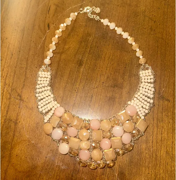 Crystal statement necklace Neiman Marcus - Image 2