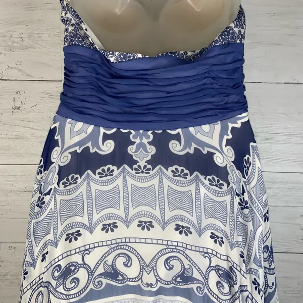Signature by Sangria 100% Silk Handkerchief Dress size 10 EUC - Image 7