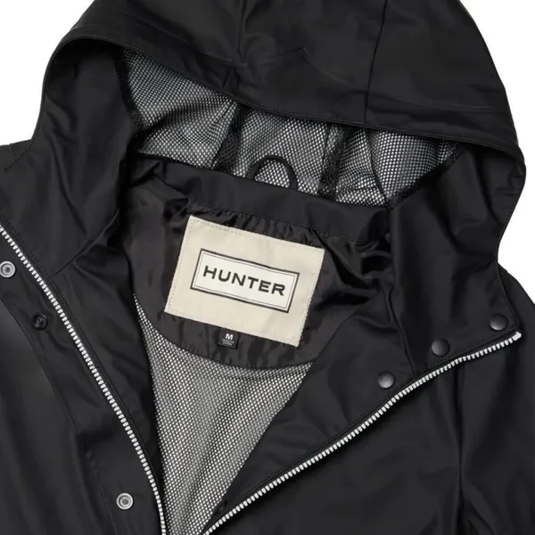 Hunter Women’s Wind & Water Resistant 100% Cotton Raincoat Hooded Jacket Size XS - Image 13