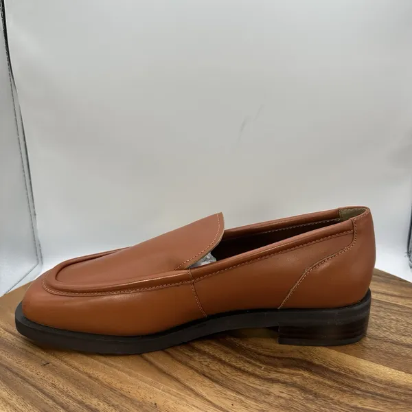 Aerosoles Percy Loafer Slip On Brown Leather Preppy Retro 90s‎ Women's 10.5M - Image 6