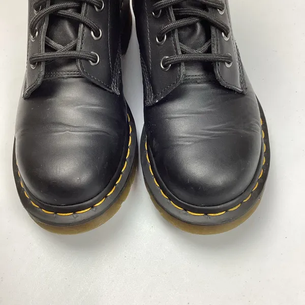 Dr. Martens 1460 Black Leather Combat Boots Women’s Size 7 - Image 9