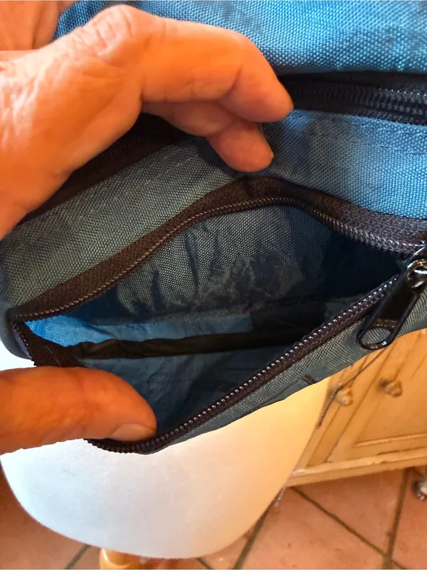 Women’s Teal Sling Waist Bag - Image 5