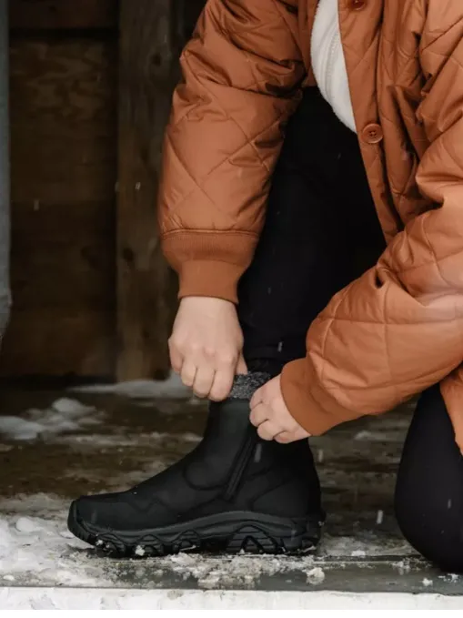 Merrell Women's Cold Pack 3 Thermo Mid‎ Zip Waterproof Boot - Image 2
